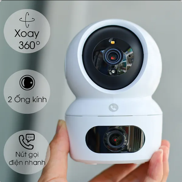 Camera Ezviz 2 Mắt H7C - Cho góc nhìn toàn cảnh 360