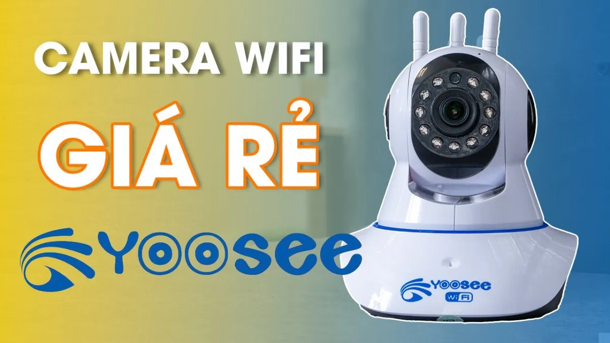 Camera Wifi Không dây Yoosee HD 3 Râu 1080p